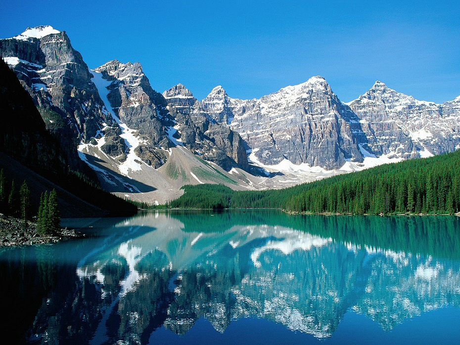 Moraine Lake is the real Gem of the Rockies